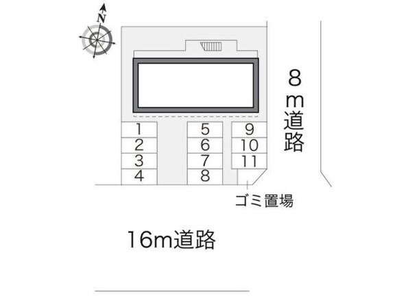 レオパレスUの物件外観写真